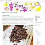 Anna is cooking