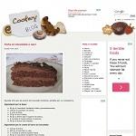 Cookery blog